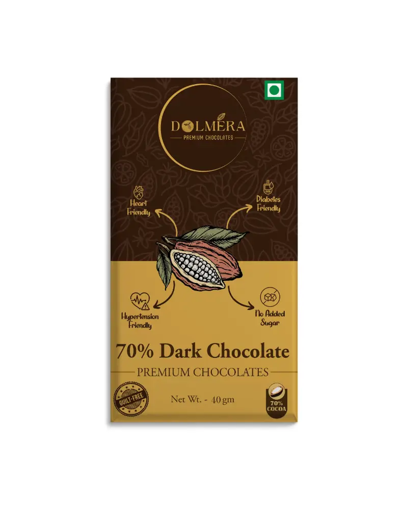 Dolmera 40gm Dark Chocolate